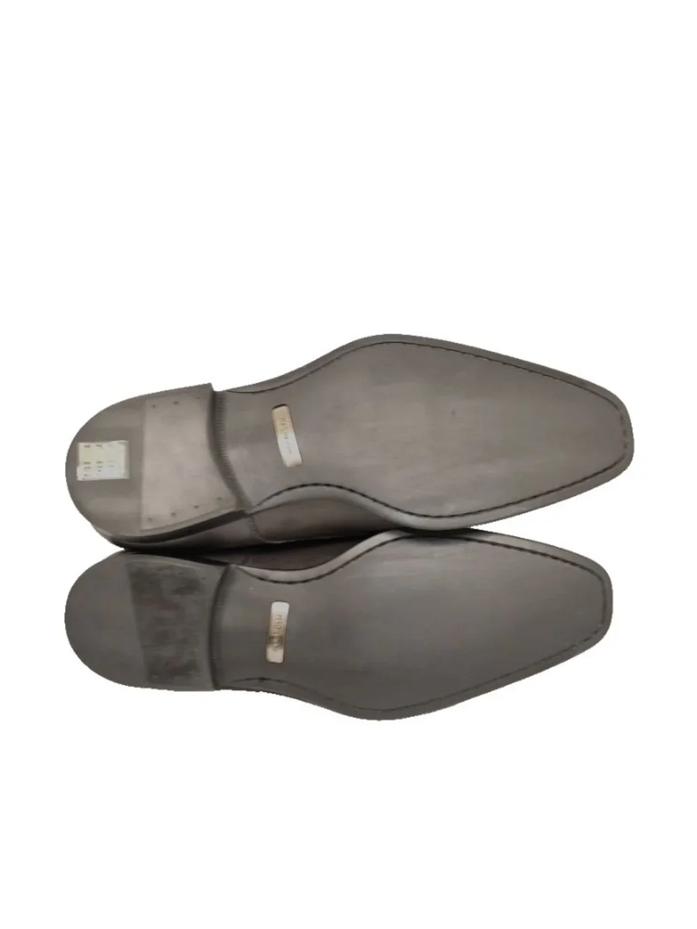 New! Magnanni Marco Monk Strap Cap Toe Loafer Leather Catalux Gray 8 25392 DD543